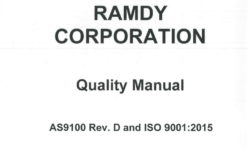 Ramdy Corporation QM Cover Image